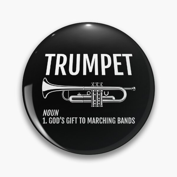 Item preview, Trumpet Noun God's Gift to Marching Bands Musician Humor designed and sold by Quirkonaut.