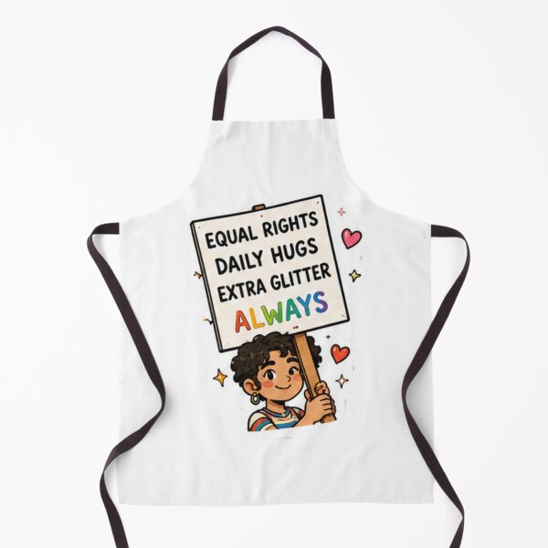 Item preview, Equal Rights Daily Hugs Extra Glitter Always Pride designed and sold by Pixanova.