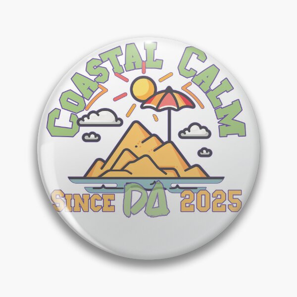 Item preview, Coastal Calm Vintage Varsity Retro Beach Island Parasol Summer Streetwear Graphic designed and sold by DesignArtist.ia.