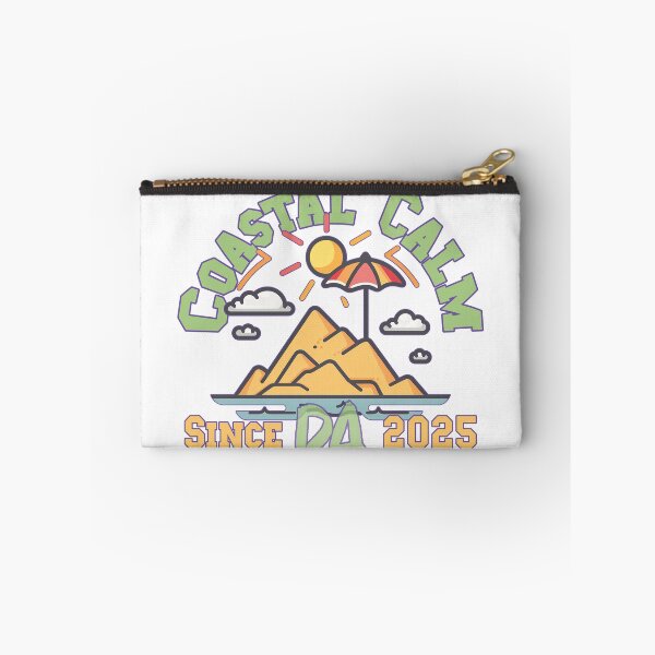 Item preview, Coastal Calm Vintage Varsity Retro Beach Island Parasol Summer Streetwear Graphic designed and sold by DesignArtist.ia.