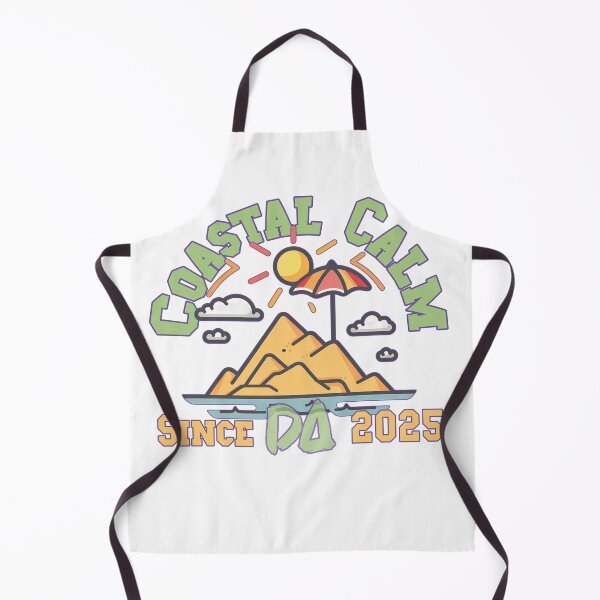 Item preview, Coastal Calm Vintage Varsity Retro Beach Island Parasol Summer Streetwear Graphic designed and sold by DesignArtist.ia.