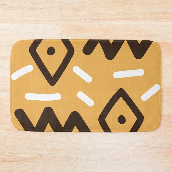 Item preview, Traditional African Bogolan Mudcloth Pattern designed and sold by Wolagno.