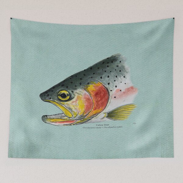 Item preview, Cutbow Trout Painting designed and sold by Stephen Emms.
