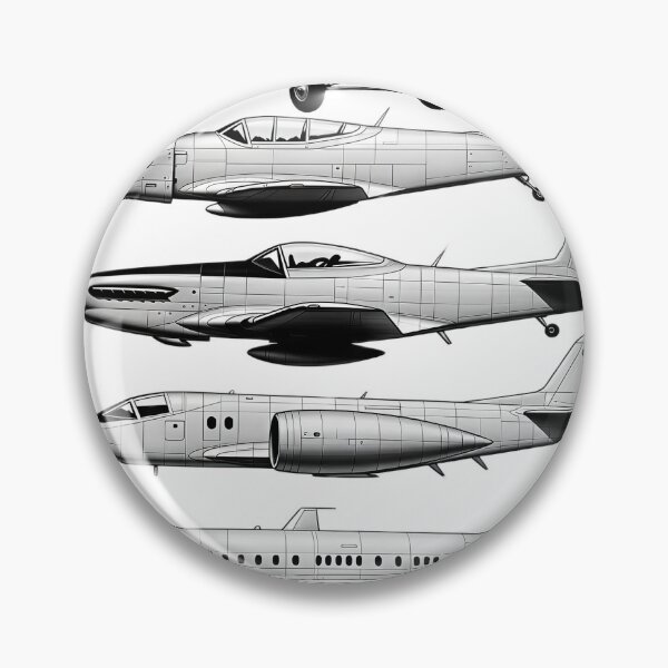 Item preview, Evolution of Aircraft Design – From Biplanes to Space Shuttles designed and sold by Artisan Finds Online.