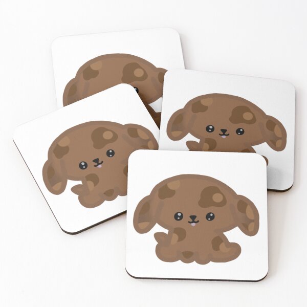 Item preview, Cute Spotted Brown Cartoon Puppy designed and sold by AestheteArchive.