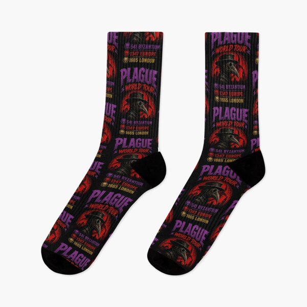 Item preview, Plague World Tour Historical Dark Humor designed and sold by Retr0Tshirts.