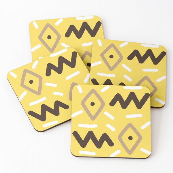 Item preview, Traditional African Bogolan Mudcloth Pattern designed and sold by Wolagno.