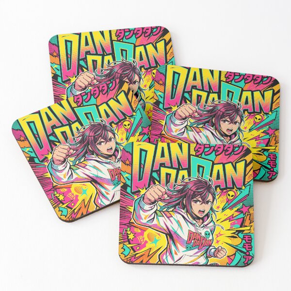 Item preview, Dandadan Momo Ayase Pop Art Anime - Retro Neon Sci-Fi Manga designed and sold by MCHDesignST.
