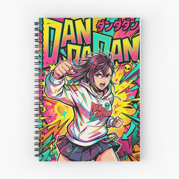 Item preview, Dandadan Momo Ayase Pop Art Anime - Retro Neon Sci-Fi Manga designed and sold by MCHDesignST.