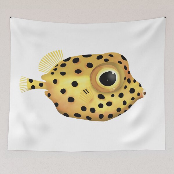 Item preview, Yellow Boxfish designed and sold by Karin Taylor.