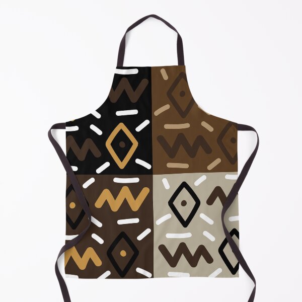 Item preview, Traditional African Bogolan Mudcloth Pattern designed and sold by Wolagno.