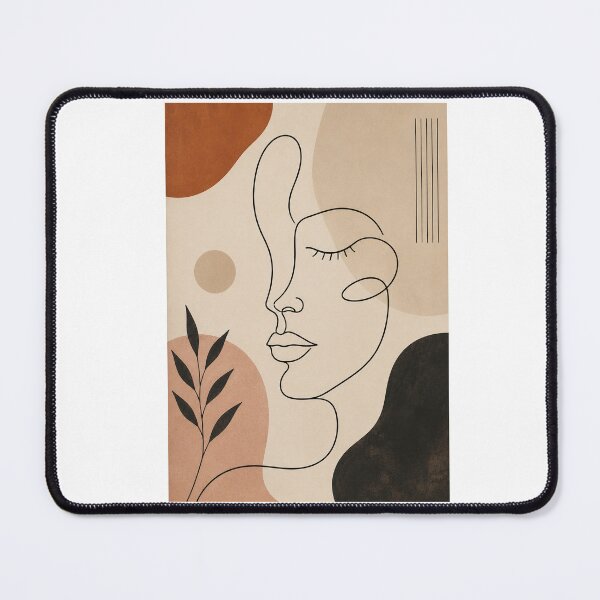 Item preview, Abstract Face Line Art Poster – Minimalist Modern Wall Art Print designed and sold by Artimax-Studio.