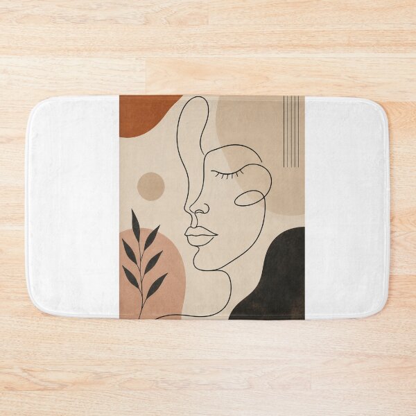 Item preview, Abstract Face Line Art Poster – Minimalist Modern Wall Art Print designed and sold by Artimax-Studio.