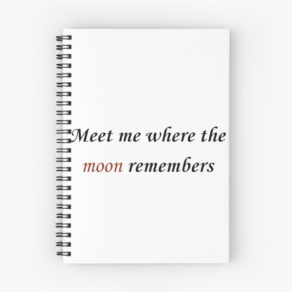 Item preview, Meet me where the moon remembers designed and sold by SeaShellwhispers.