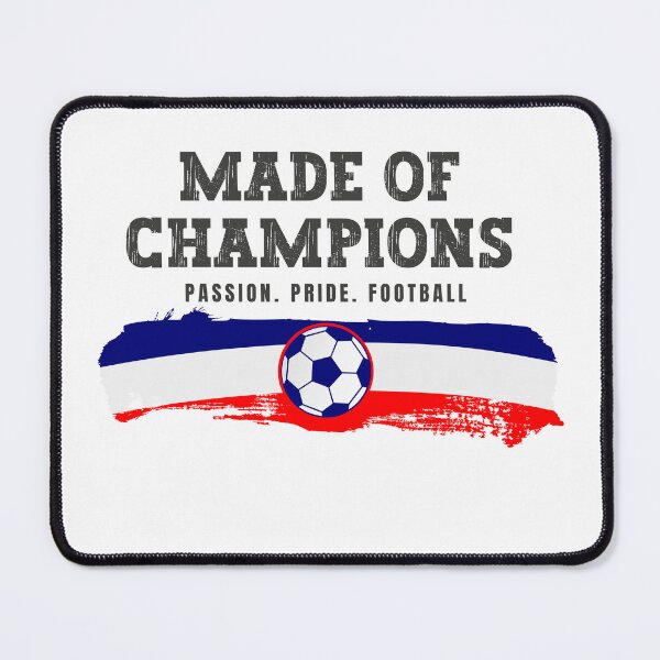 Item preview, Made of Champions France Soccer Fan T-Shirt | Passion Pride Football designed and sold by PodXDesigns.