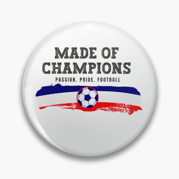 Item preview, Made of Champions France Soccer Fan T-Shirt | Passion Pride Football designed and sold by PodXDesigns.