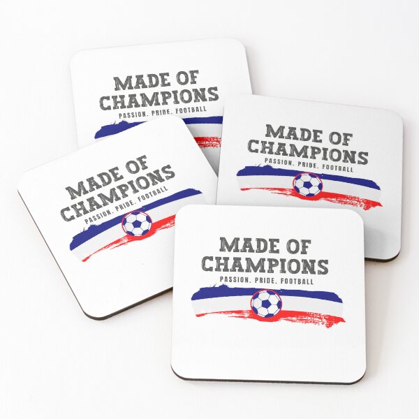 Item preview, Made of Champions France Soccer Fan T-Shirt | Passion Pride Football designed and sold by PodXDesigns.