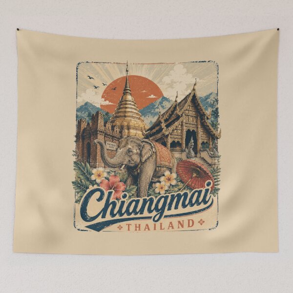 Item preview, Vintage Art  Lanna Cultural heritage  Chiangmai Thailand, brafdesign  designed and sold by Brafdesign.