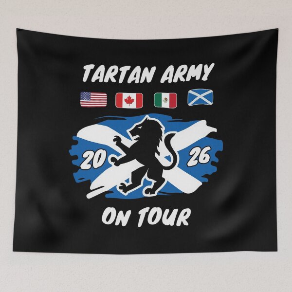 Item preview, Tartan Army, We'll Be Coming, Scotland World Cup - NO Scotland NO Party designed and sold by AbdibarZoe.
