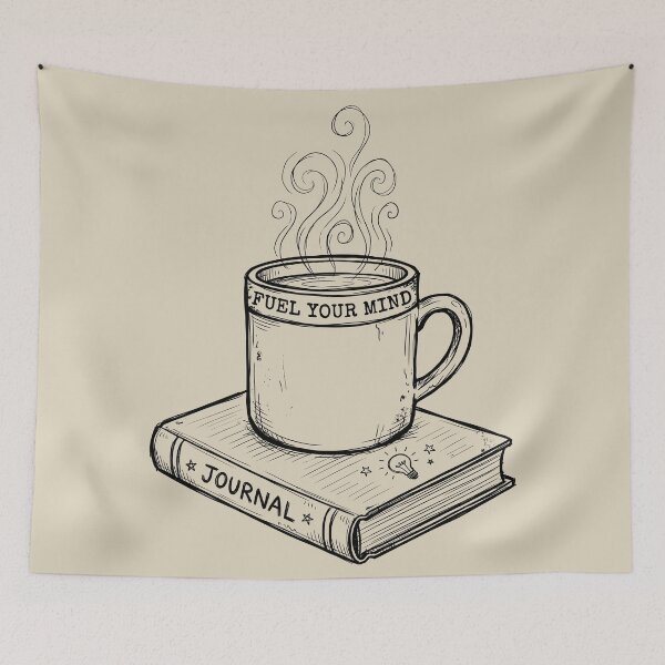 Item preview, Coffee and Classics - Bookworm Girl designed and sold by bapupa.