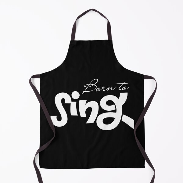 Item preview, Born To Sing Minimalist Typography Music Lover Singer Gift designed and sold by Artycom.