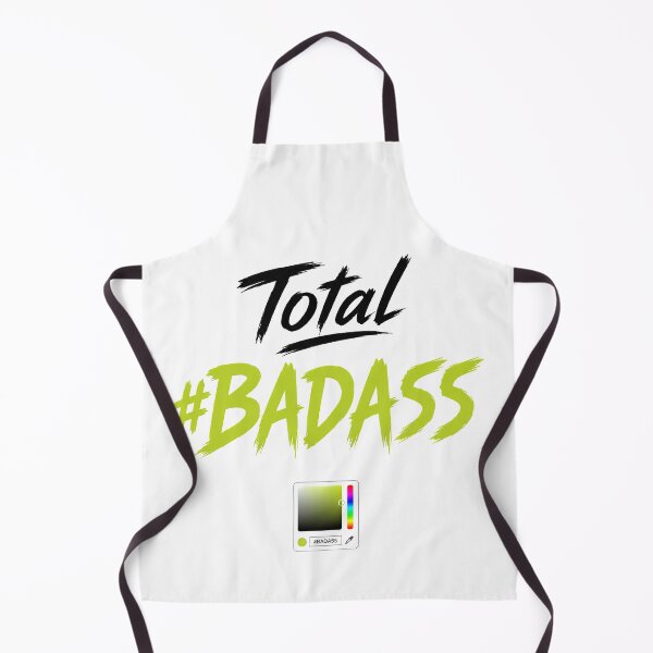 Item preview, Total BADASS – Funny Developer & Designer Color Code Pun designed and sold by DesignsCreative.
