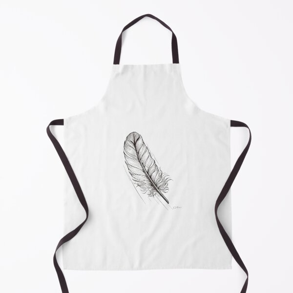 Item preview, Elegant Feather Illustration – Symbol of Freedom and Creativity designed and sold by Artisan Finds Online.
