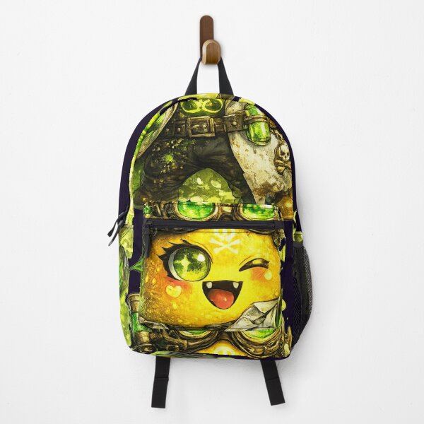 Item preview, Neon Lemon Monster Creepy Cute Art designed and sold by ChaEmm_Studio.