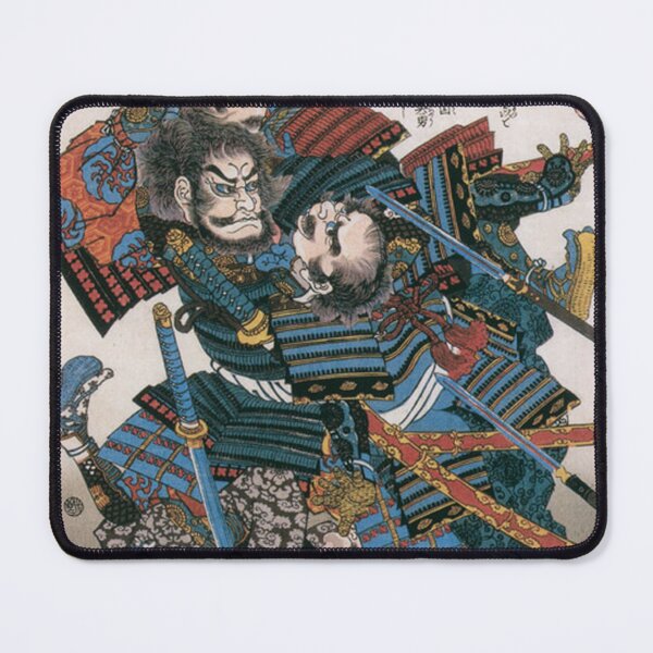 Item preview, Samurai Battle Fukushima Masanori - Utagawa Kuniyoshi Ukiyo-e designed and sold by vekotpu.