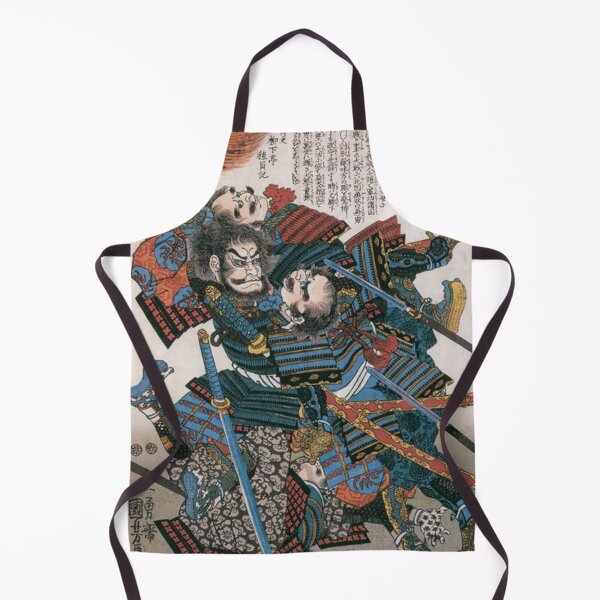 Item preview, Samurai Battle Fukushima Masanori - Utagawa Kuniyoshi Ukiyo-e designed and sold by vekotpu.