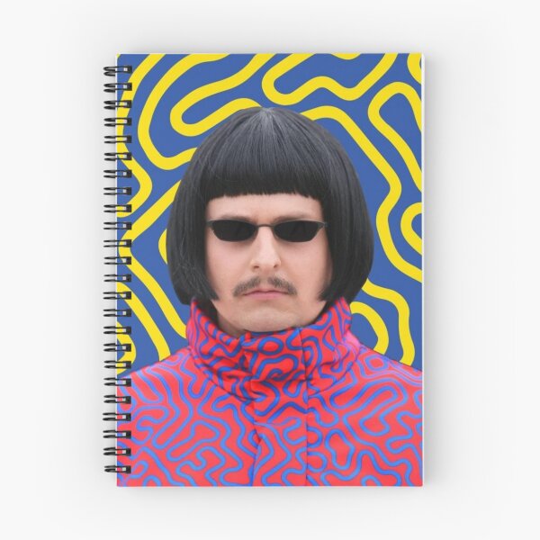 Item preview, Retro Bowlcut Meme Guy Trippy Psychedelic Pattern designed and sold by Tablotique.