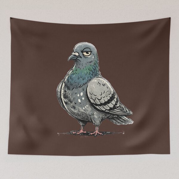Item preview, Unbothered Pigeon With Attitude designed and sold by azule1.