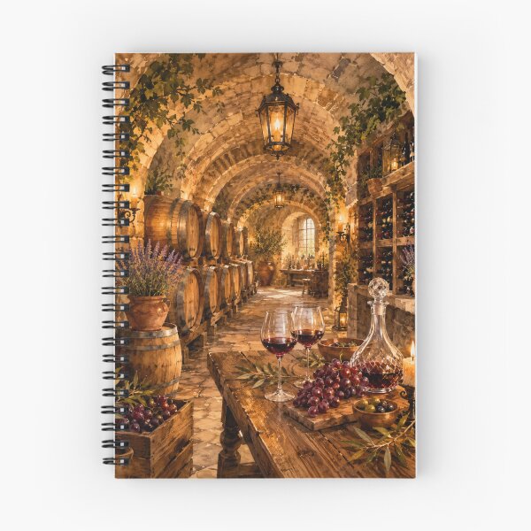 Item preview, Golden Wine Cellar Elegance designed and sold by SEIMEI2025.
