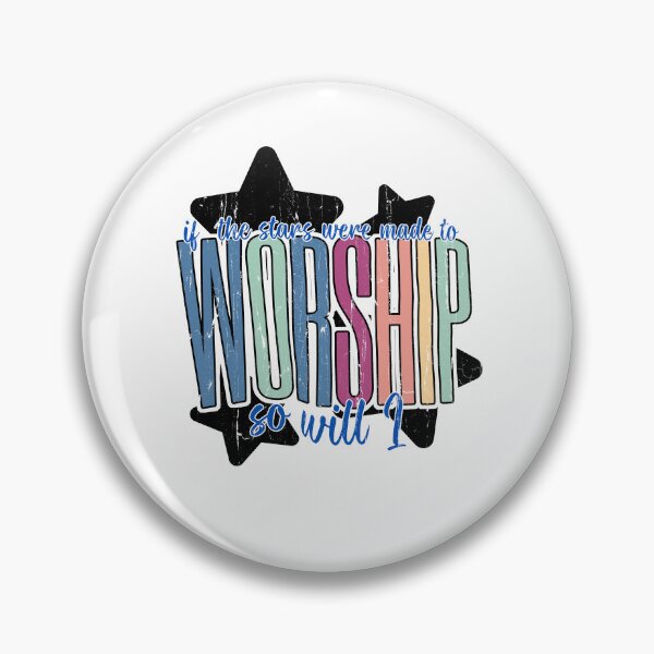 Item preview, If The Stars Were Made To Worship So Will I designed and sold by ladycerebellum.