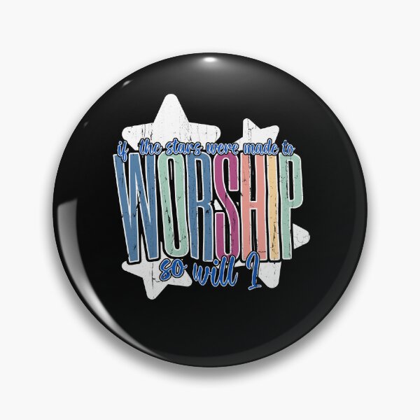 Item preview, If The Stars Were Made To Worship So Will I designed and sold by ladycerebellum.