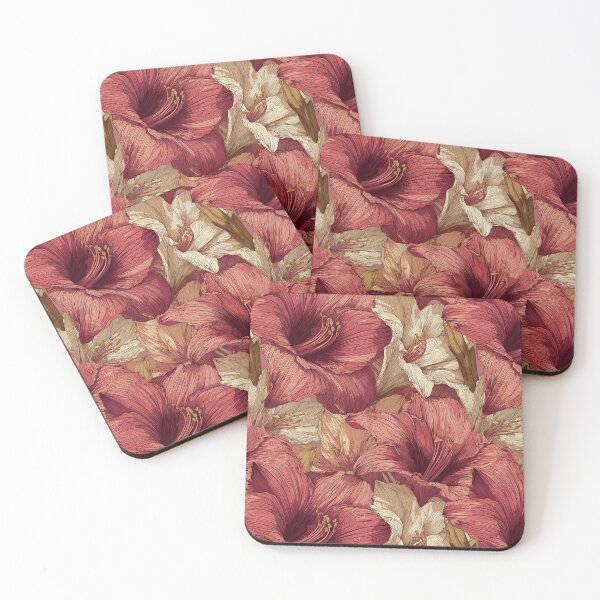 Item preview, Classic Amaryllis Flower - Flower Floral Pattern   - Father'S Day Gifts designed and sold by RoyalStarsPatts.