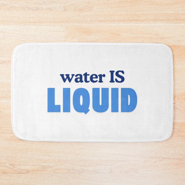 Item preview, Water is liquid designed and sold by ArtistTejal.
