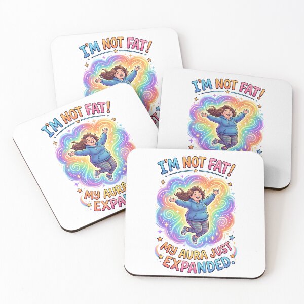 Item preview, No estoy gorda, mi aura simplemente se expandió – Diseño divertido y positivo sobre el cuerpo designed and sold by DesignsCreative.