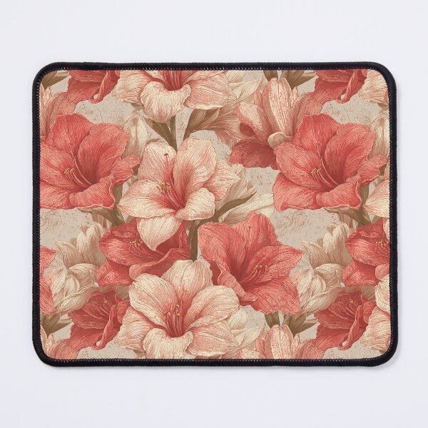 Item preview, Soft Amaryllis Floral - Flower Floral Pattern - Fathers Day Ideas designed and sold by RoyalStarsPatts.