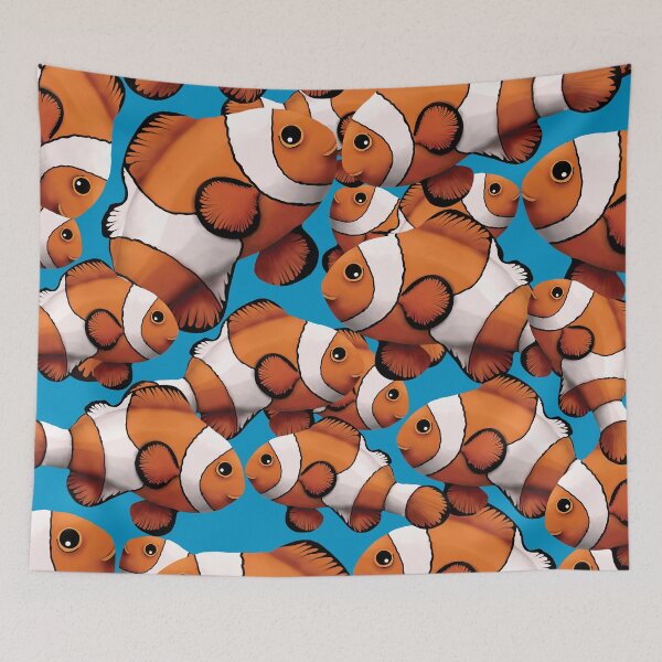 Item preview, Cute Vibrant Clownfish designed and sold by Karin Taylor.