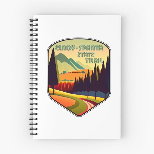 Item preview, Elroy-Sparta State Trail Colors designed and sold by Esskay Designs.