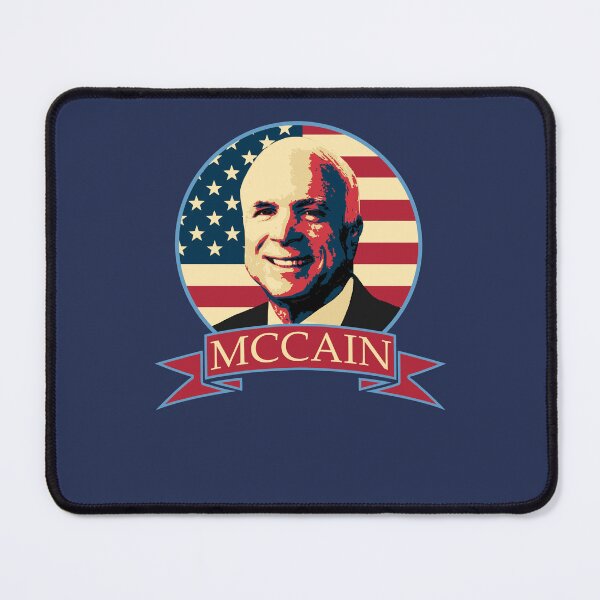 Item preview, John McCain American Flag Political Portrait designed and sold by marke770.