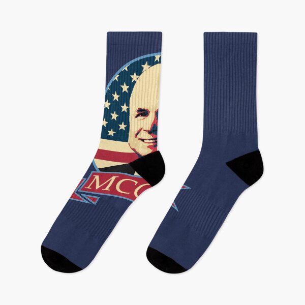 Item preview, John McCain American Flag Political Portrait designed and sold by marke770.