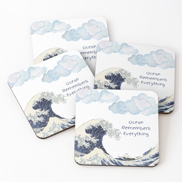 Item preview, Ocean Remembers Everything designed and sold by SeaShellwhispers.