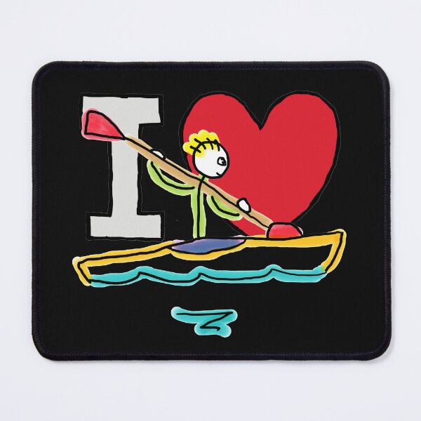 Item preview, I Love Kayaking designed and sold by Mark-Ewbie.