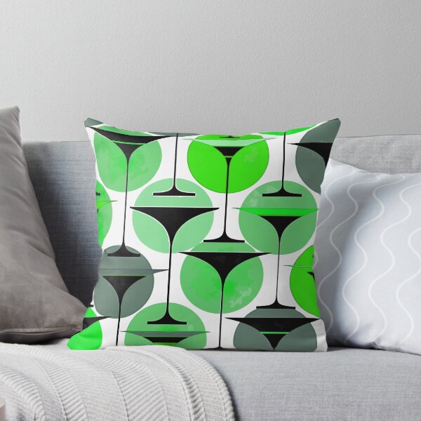 Item preview, Atomic Fifties Inspired Martinis In Grey, Green designed and sold by taiche.