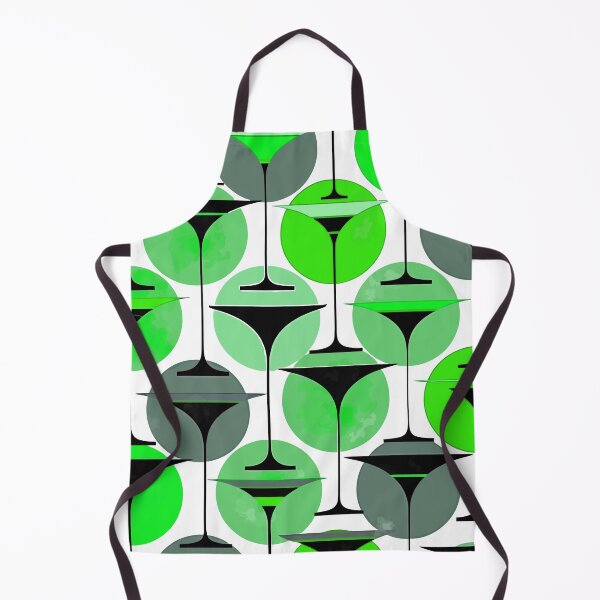 Item preview, Atomic Fifties Inspired Martinis In Grey, Green designed and sold by taiche.