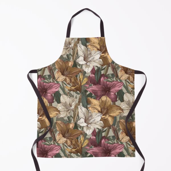 Item preview, Petaled Amaryllis Print - Tropical Flower Pattern - Gift Ideas For Men designed and sold by RoyalStarsPatts.