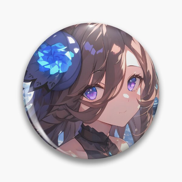Item preview, Rice Shower Uma Musume Blue Sakura Garden Gaze designed and sold by earlobejerk.