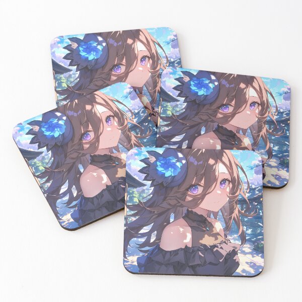 Item preview, Rice Shower Uma Musume Blue Sakura Garden Gaze designed and sold by earlobejerk.